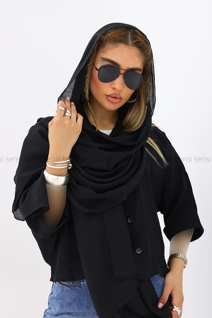 شال اسلپ رنگی کد1006190